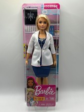 Barbie  You can be anything  Doctor Career Barbie Blonde Blue Eyes NEW BOX 2018