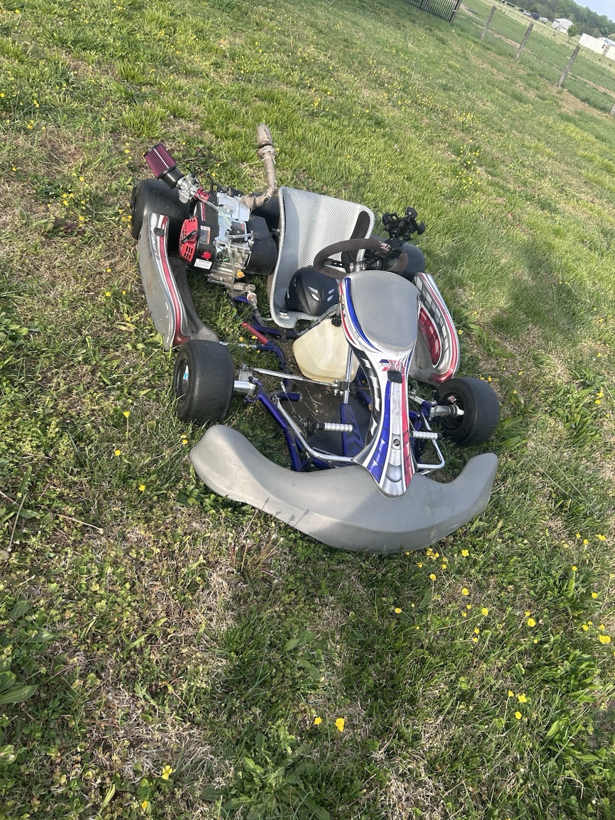Gas Racing Cart Gas racing Go-Kart with Engine for Tarmac with Body Panels | eBay