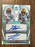 2024 Leaf Trinity "Dual Autographs" Garrett Nussmeier & Kyren Lacy  AUTO NM #/15