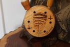 Custom Made Sycamore  Wood Turkey Pot  Call with Two Round Tip  Rod  Strikers — photo 2