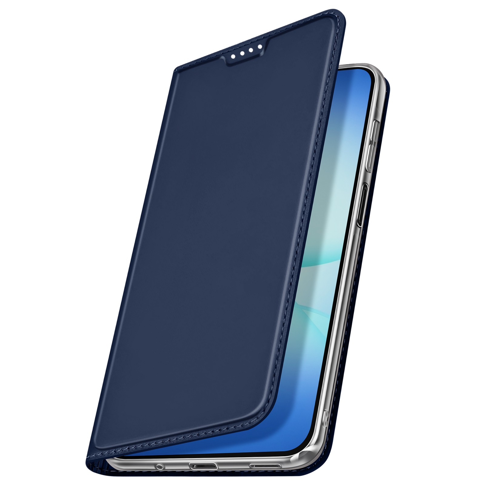 Protégez l'écran du Galaxy A17 avec l'étui bleu nuit Dux Ducis anti-rayure