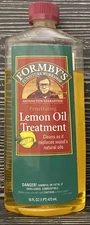 Formby’s Lemon Oil Furniture Treatment Cleaner Discontinued  8oz Slightly Used