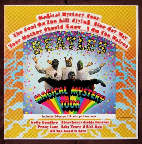 Beatles LP 1970 Magical Mystery Tour UNCONFIRMED “Mfd. By” on Sliced Side, EX!
