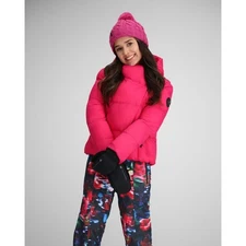 NWT 2025 Obermeyer Girls Medium Isla Jacket - Showstopper