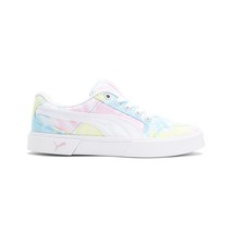 PUMA CRey Tie Dye Lace Up Youth Girls White Sneakers Casual Shoes 38328601