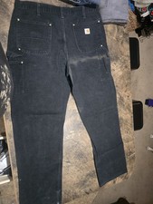 Vtg Carhartt Double Knee Pants 36 x 34 fits 34x33 Union Workwear Heavy B01 USA