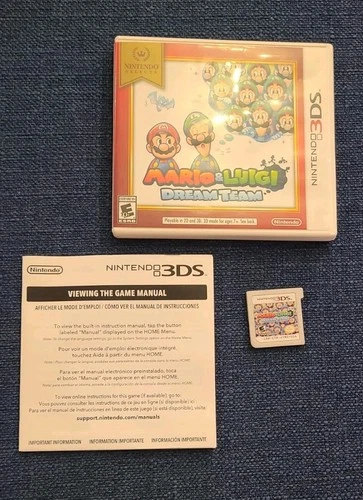 Mario & Luigi: Dream Team (Nintendo 3DS, 2017)  - Tested and Working