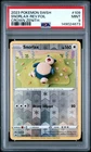 2023 POKEMON SWORD & SHIELD CROWN ZENITH #109 SNORLAX-REVERSE FOIL PSA 9