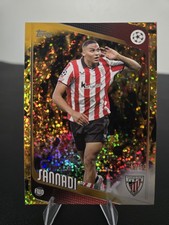 2025-26 Topps Uefa Club Competitions - Maroan Sannadi #105 Gold Inferno /50 (RC)