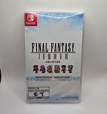 Final Fantasy I-VI Pixel Remaster Collection Anniversary Edition (Switch, 2023)