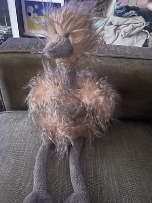 Jellycat Ostrich Odette Plush Toy 21-inch Stuffed Animal NWT