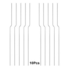 Stake for Yard Signs, 10-Pack 14" Stainless Steel Corrugated Plastic Sign Sta...