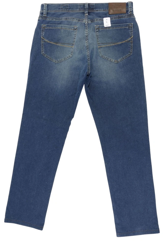 BRAX Cadiz Herren Jeans Hose beige dunkelblau stonewashed W34 L30 34/30 Soft - Bild 4 von 4