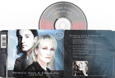 PATRICIA KAAS & ERKAN AKI - unter der haut -   3 tracks Maxi-CD