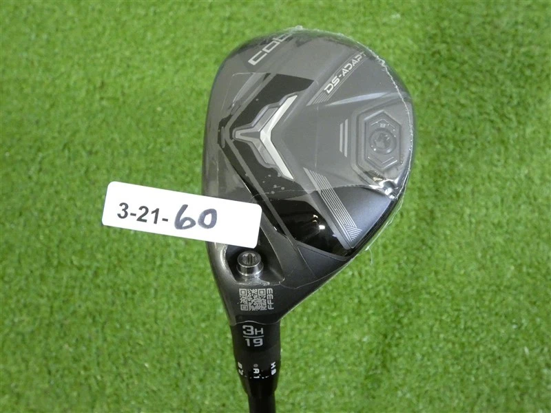 Cobra DS-Adapt 19* Left Hand 3 Hybrid KBS PGH 85 Stiff Graphite 