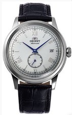 Orient RA-AP0002S Cassa in Acciaio Inox 40,5 mm Argento con Cinturino in Pelle Marrone...