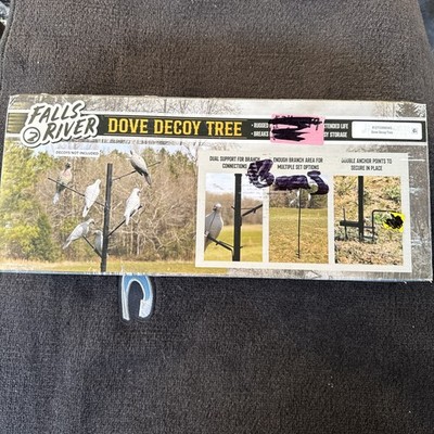 Falls River Metal Dove Decoy Tree For Decoys- 4 Branch Set Compact Storage NEW !