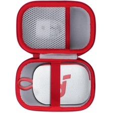 Anker Soundcore Select 4 Go Speaker (Gray+Red Case) Compatible with Lebakort Sto