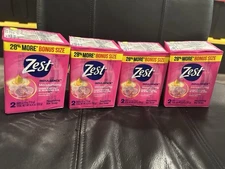 Lot of 4 Orchid & Almond Oil  7.05 Oz  Zest Indulgence Scented Bath Soap Bars