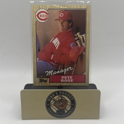 Bet King    1987 Topps - Pete Rose #393 MINT CONDITION