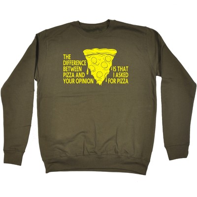Difference Between Pizza And Your Opinion T-SHIRT Chef Food Gift birthday funny Difference Between Pizza And Your Opinion T-SHIRT Chef Food Gift birthday funny