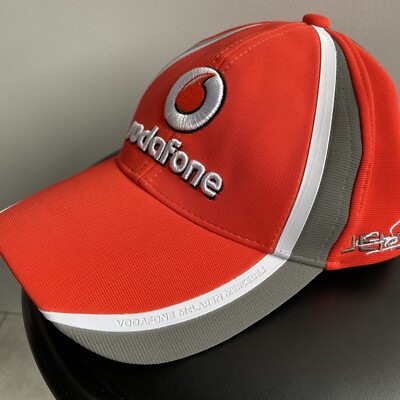 Vodafone McLaren Mercedes Orange Cap One Size | eBay