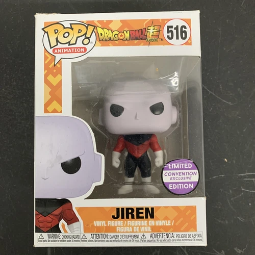 Funko Pop! Animación Dragonball Super JIREN #516 Convención Exclusiva con Cubierta