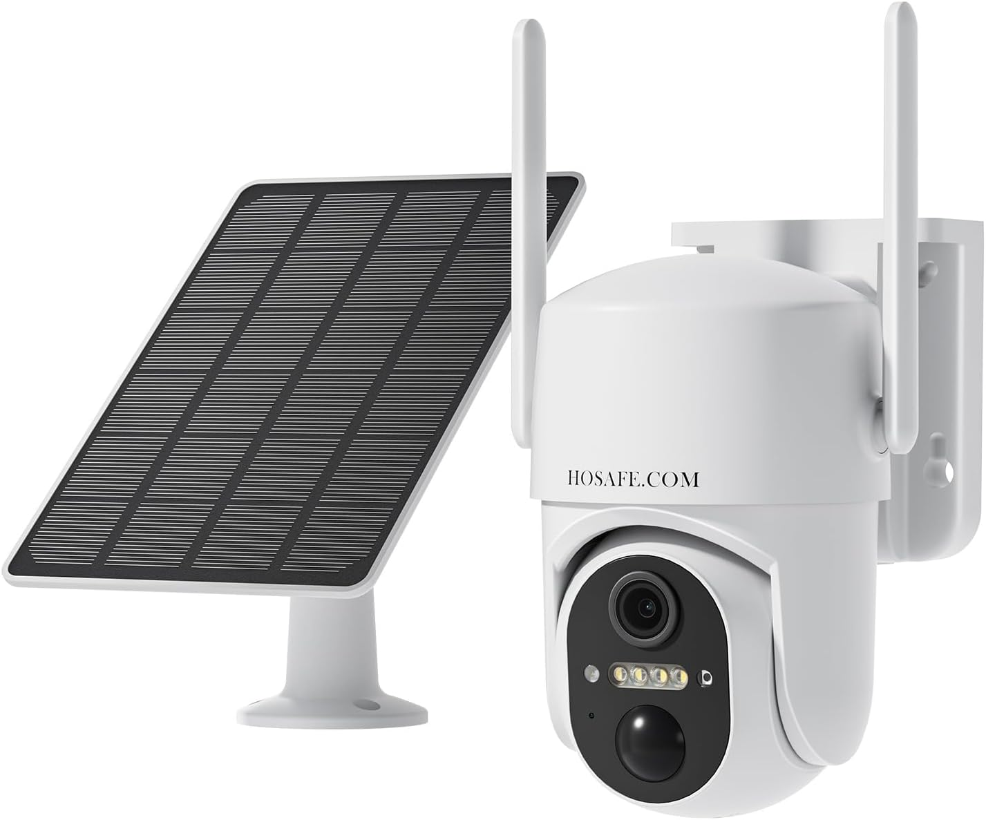 Wireless Outdoor Security Camera with Solar Power and WiFi Connectivity for Home Surveillance