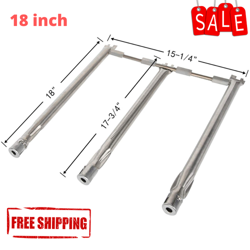 Stainless Steel Burners for er 69787 Spirit 300 E310 E320 3 Burner