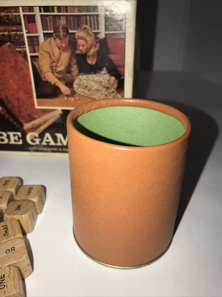 Scrabble Sentence Cube Game 1983 Vintage Selchow & Righter Co. Good Condition - Image 4 of 4