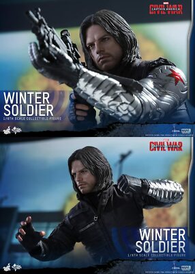 1/6 Captain America Civil War Winter Soldier Figure Hot Toys