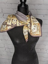 Vintage Glentex Made In Italy Scarf 27" x 27"