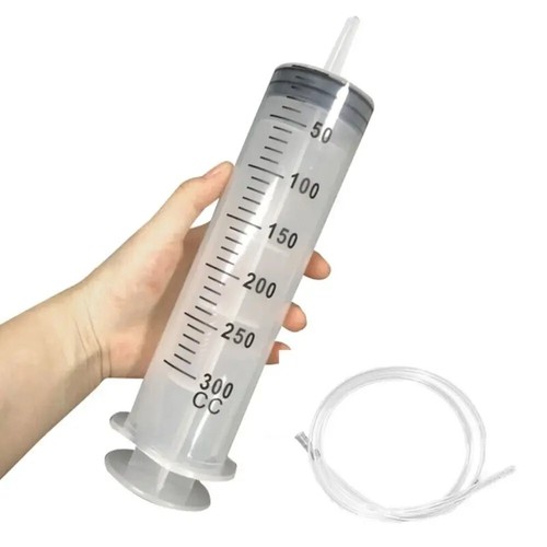 150ml-500ml Syringe Syringes Large Capacity Reusable Pump Measuring 1.3m Tube - Picture 5 of 12