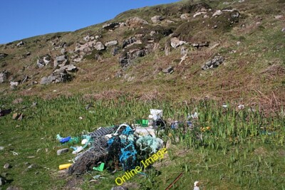 Foto 6x4 Ein Haufen Müllräumung Eines der weniger attraktiven Merkmale o c2014