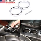 Chrome Billet Aluminium Cup Holder Insert for HUMMER H3 2005-09 Accessories 1PCS