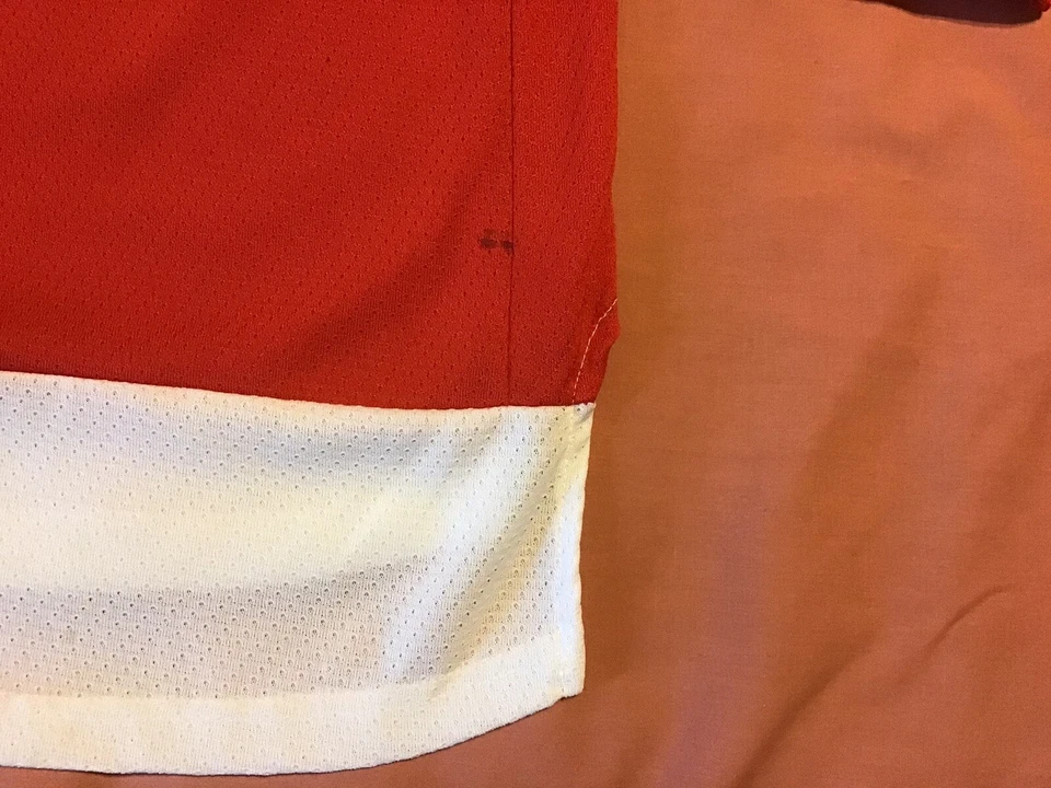 CAMISETA JUVENIL REEBOK NFL DETROIT REDWINGS #40 HENRIK ZETTERBERG L/XL pequeña mancha Foto 4 de 4