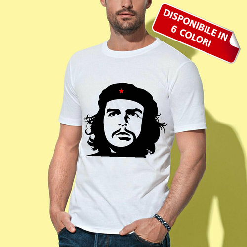 T-SHIRT MAGLIETTA Che Guevara Ernesto comunista rivoluzione 100% cotone |  eBay