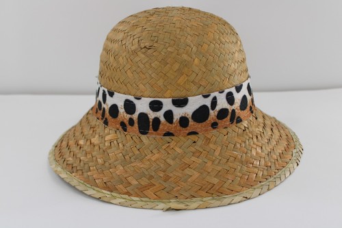OBERON SAFARI STRAW HAT SZ L MENS 