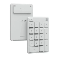 Microsoft Number Pad, Numeric keypad Glacier, White/ Black - 23O-00025