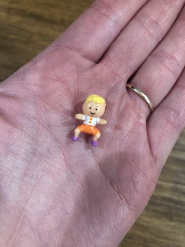 Vintage Bluebird Polly Pocket Ersatz Tom Puppe - Kindergarten 1994