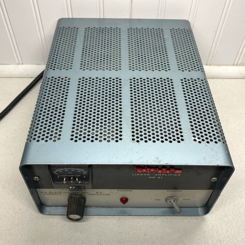 Vintage Sonar BR-21 Ham Radio Linear Amplifier Ham Radio Untested As Is Read - Zdjęcie 4 z 10