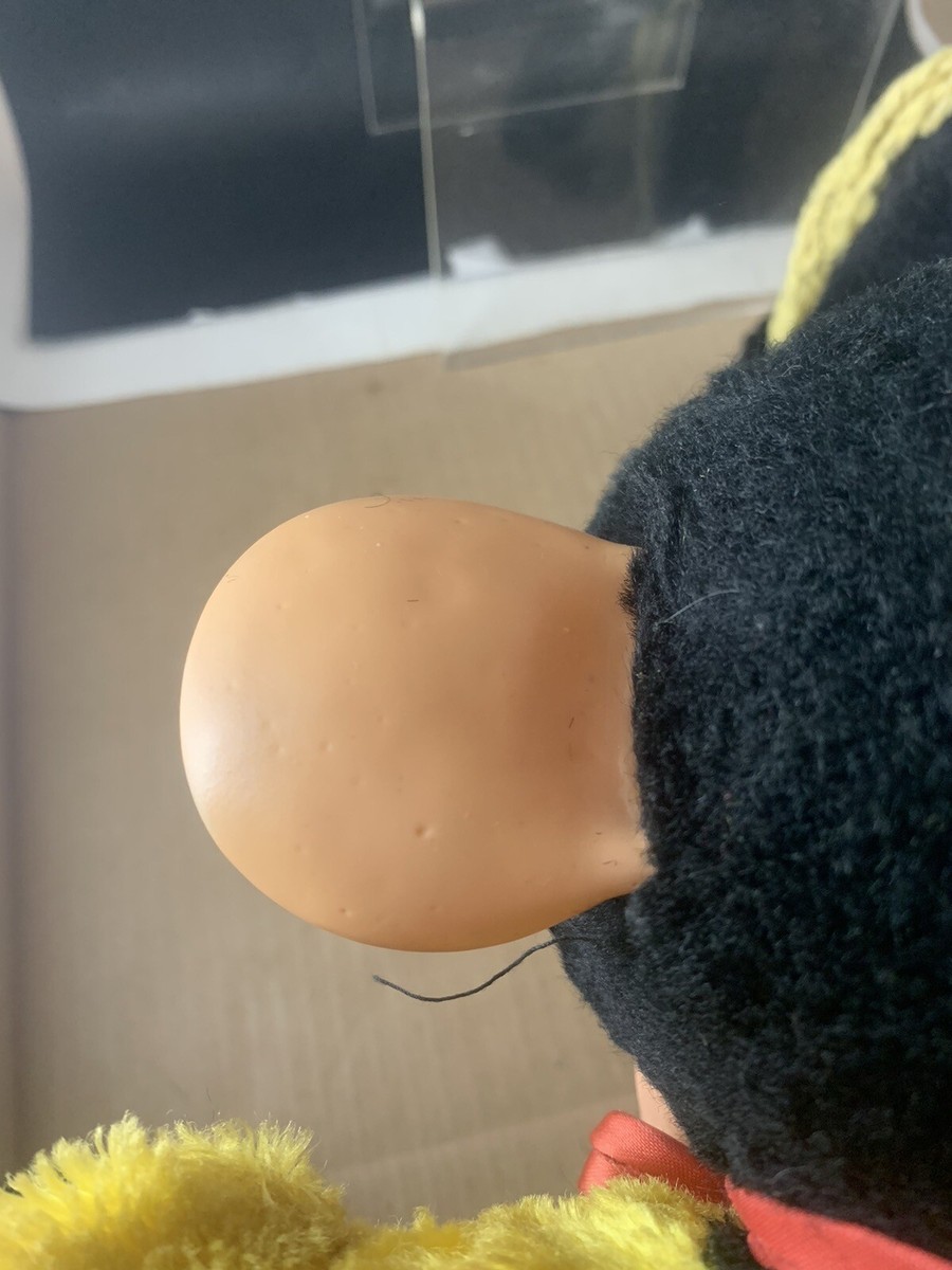 *⑅︎୨୧ ㊙️ヴィンテージ 大きなDDRベア　アンティークベア　୨୧⑅︎* ぬいぐるみ DDR ビンテージ アンティーク ポンチ目 ベア グレー 灰色