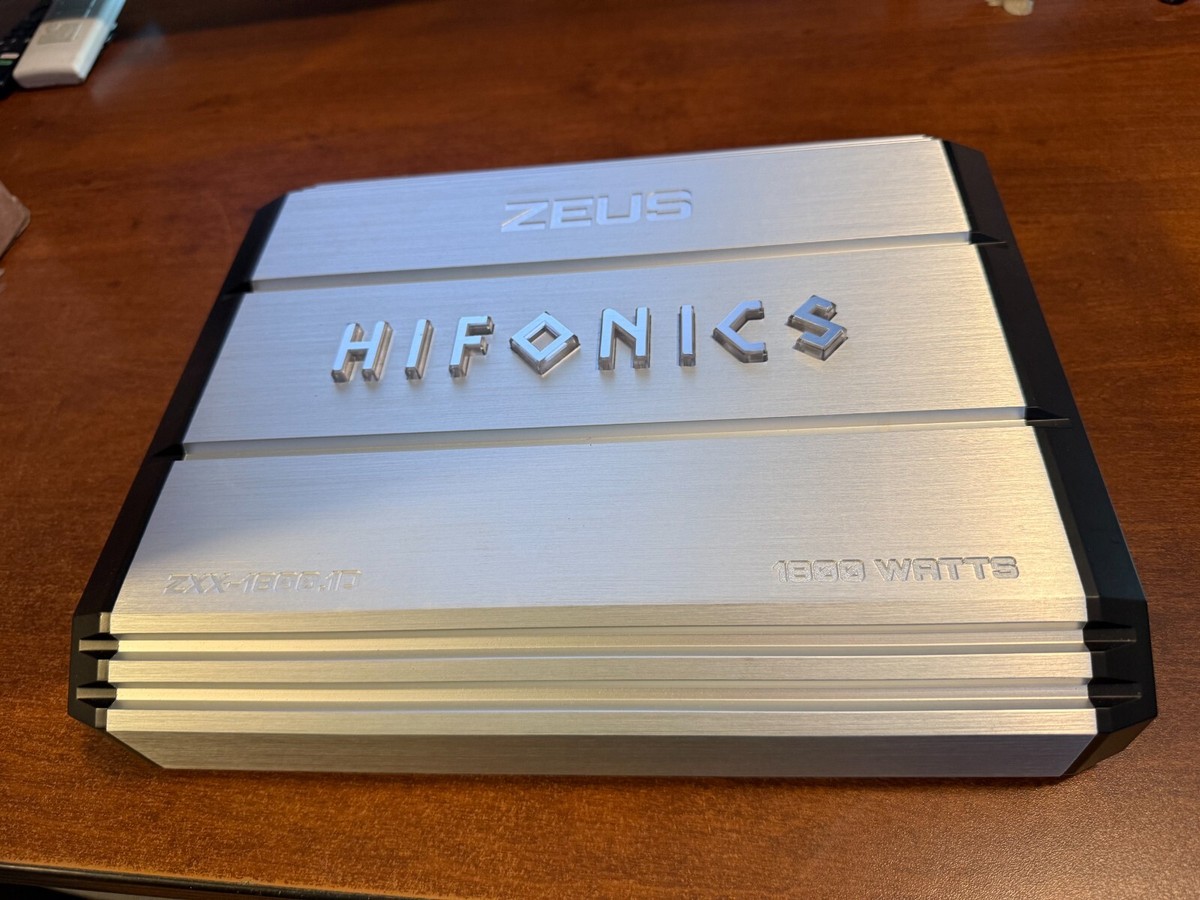 Hifonics ZXX-1800.1D Zeus Mono Channel Car Audio Amplifier