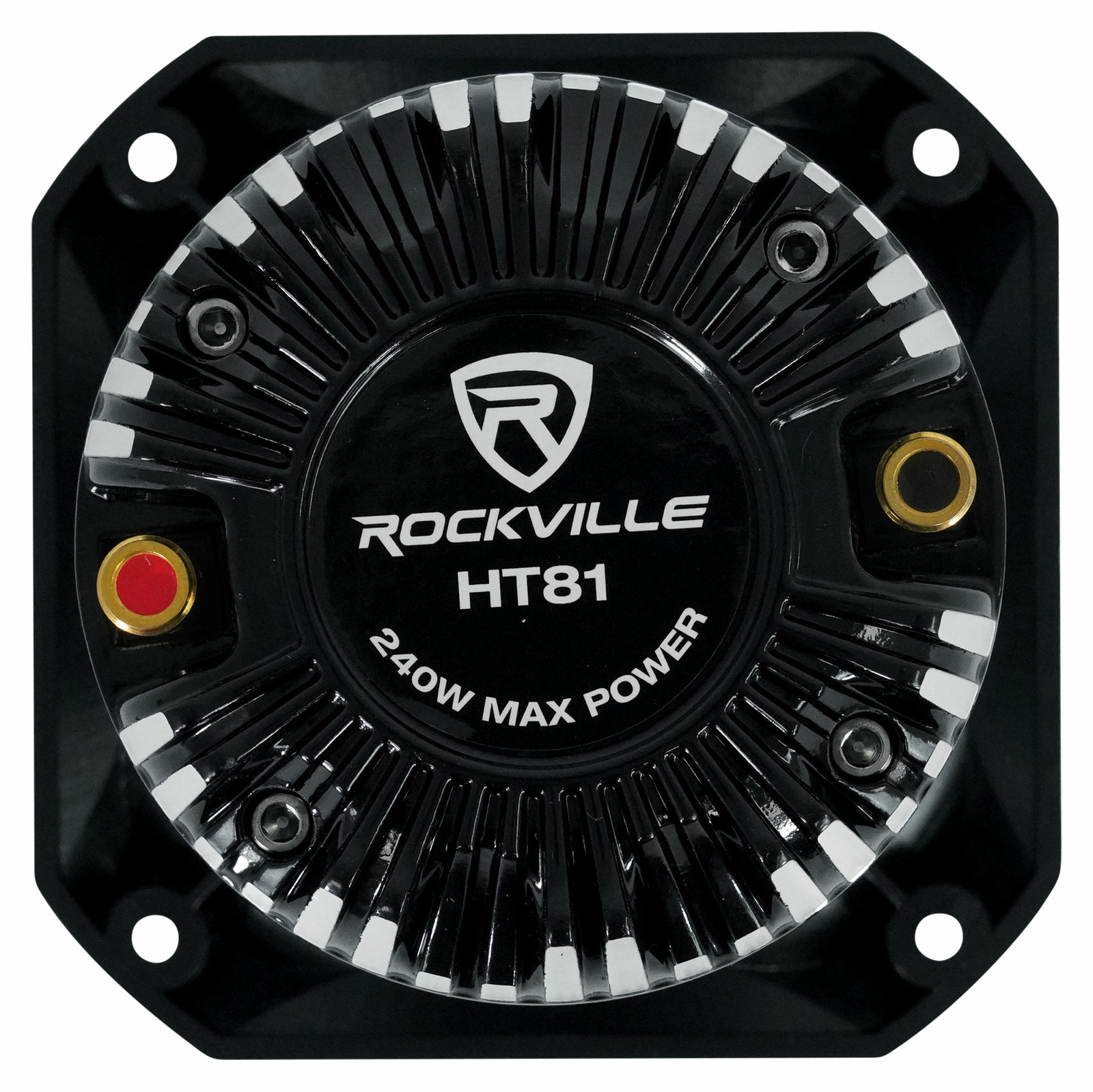 Rockville HT81 135 240 Вт Автомобильный Профессиональный Аудио-динамик ABS Титановый твитер