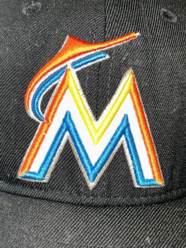 GORRA SOMBRERO MIAMI MARLINS MLB NEW ERA 59FIFTY TALLA 7 1/2 NEGRA - Imagen 2 de 12