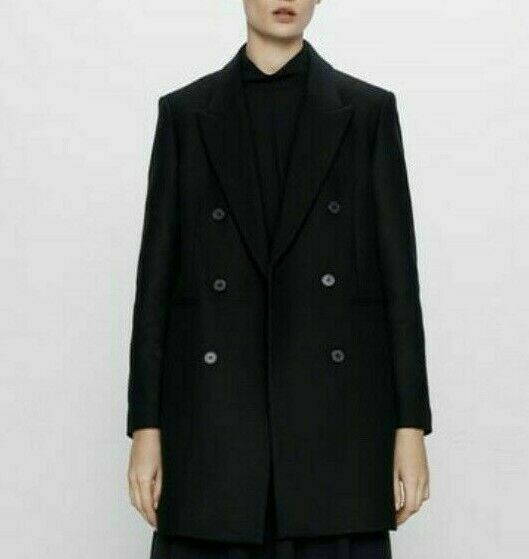 Military Style Coat Jacket Size MILITARY STYLE COAT from Zara