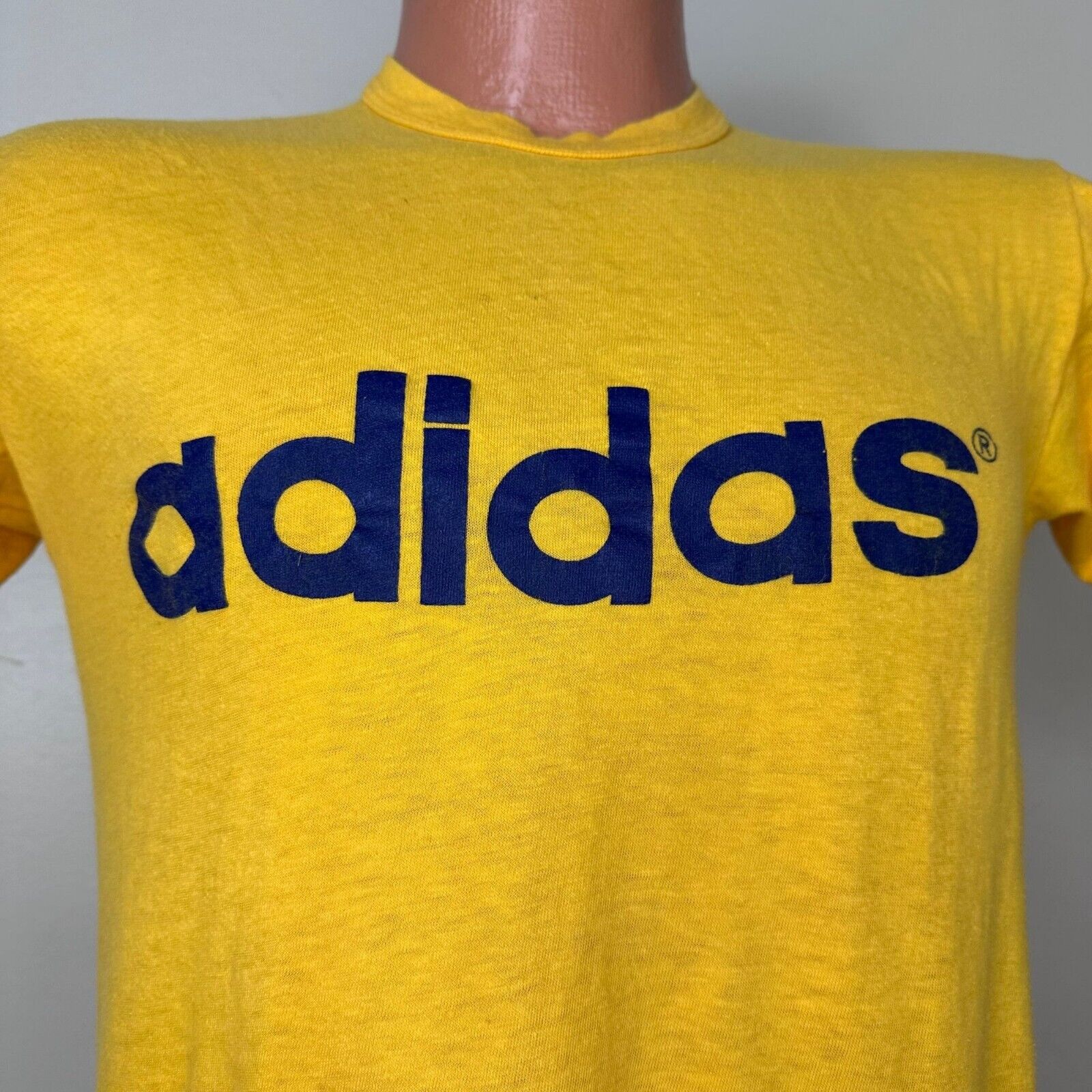 Vintage 1970s Adidas T-Shirt 70s Southern Athleti… - image 2