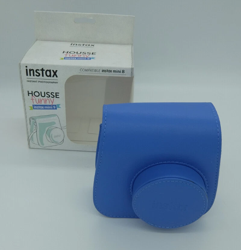 FUJIFILM Housse Instax Mini 8, 9, 11 bleu cobalt
