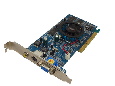 HERCULES 3D PROPHET 4000 XT POWER KYRO 64MB AGP GRAFIKKARTE VGA S-VIDEO  #GK9011