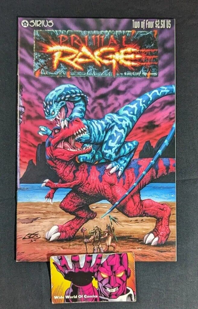Primal Rage #2 Sirius Comic 1996 Video Game Atari Arcade